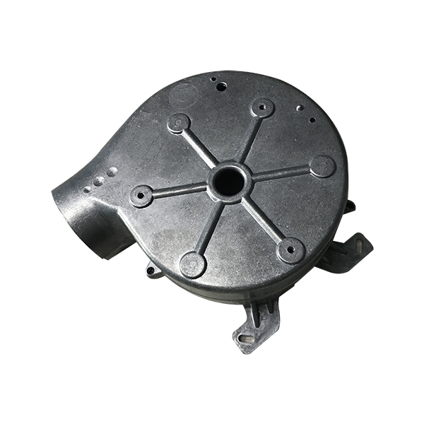 Gas stove forced exhaust fan shell