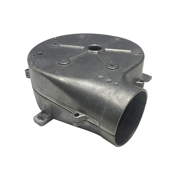 Gas stove forced exhaust fan shell